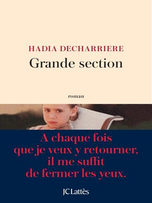cover image of Grande section